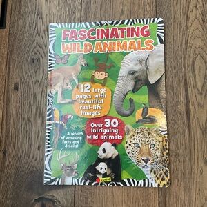 Kids' Fascinating Wild Animals Book - Multicolor